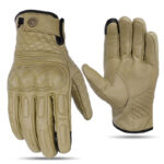 Luva de Couro com Protetores Premium