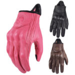 Luva de couro com Protetores