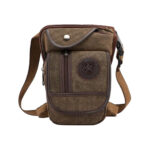 Cartucheira de perna em lona impermeável